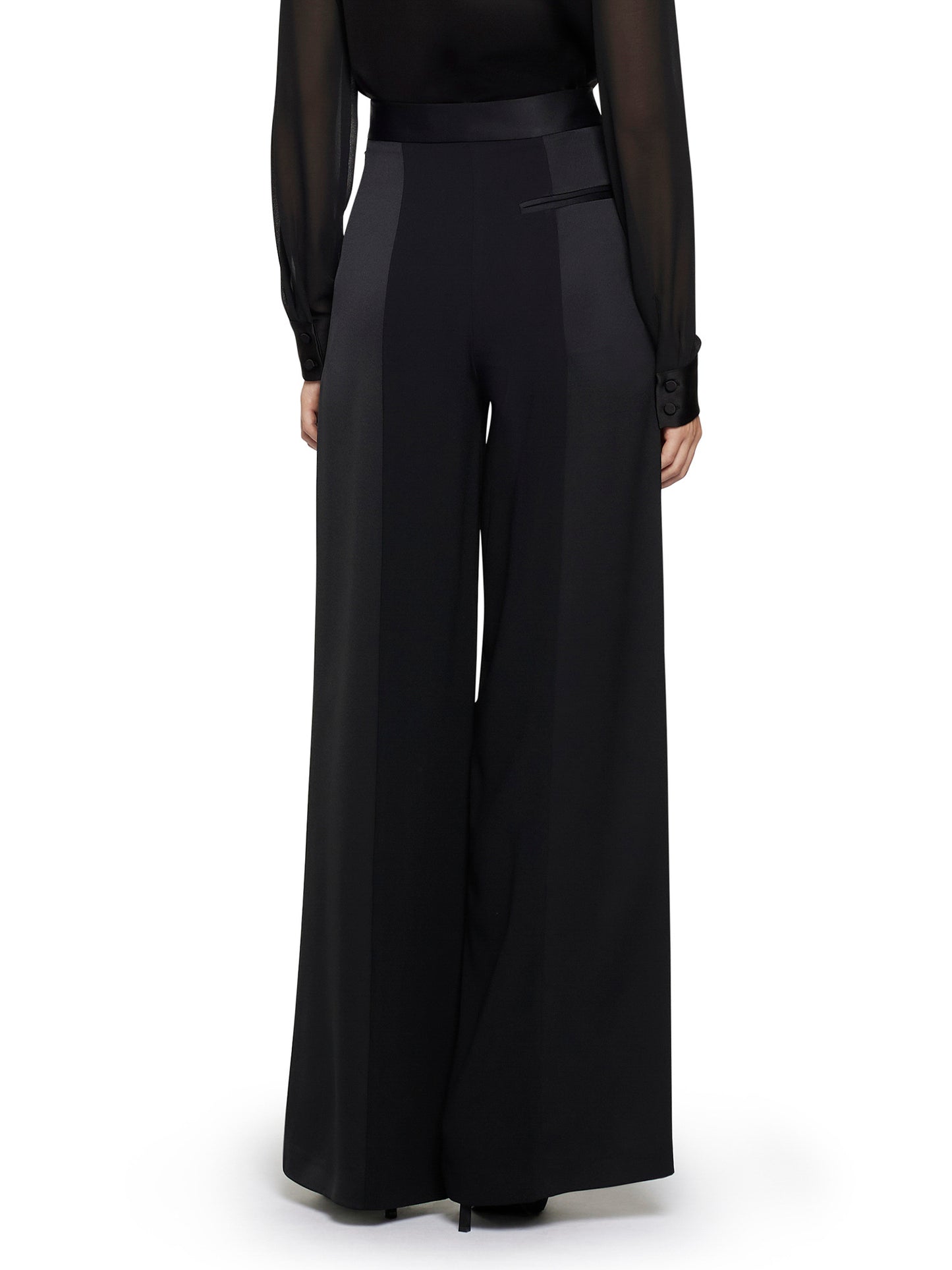 Enver satin trousers