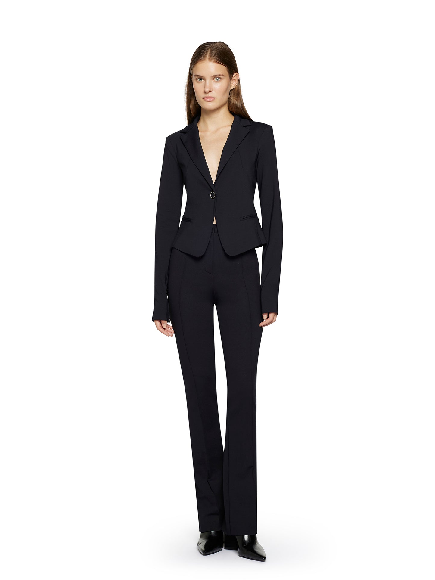 Straight sheath trousers